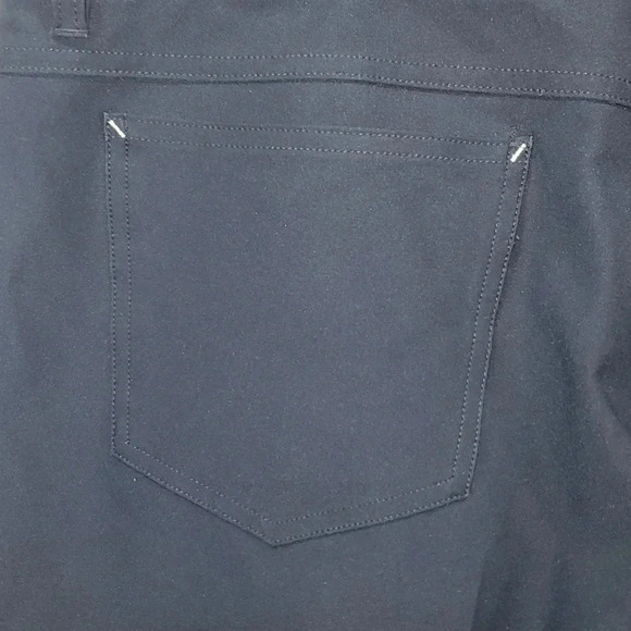 FootJoy Athletic Fit Flat Front Classic Club Navy Blue Golf Pants Men's Size 40 - Picture 11 of 16
